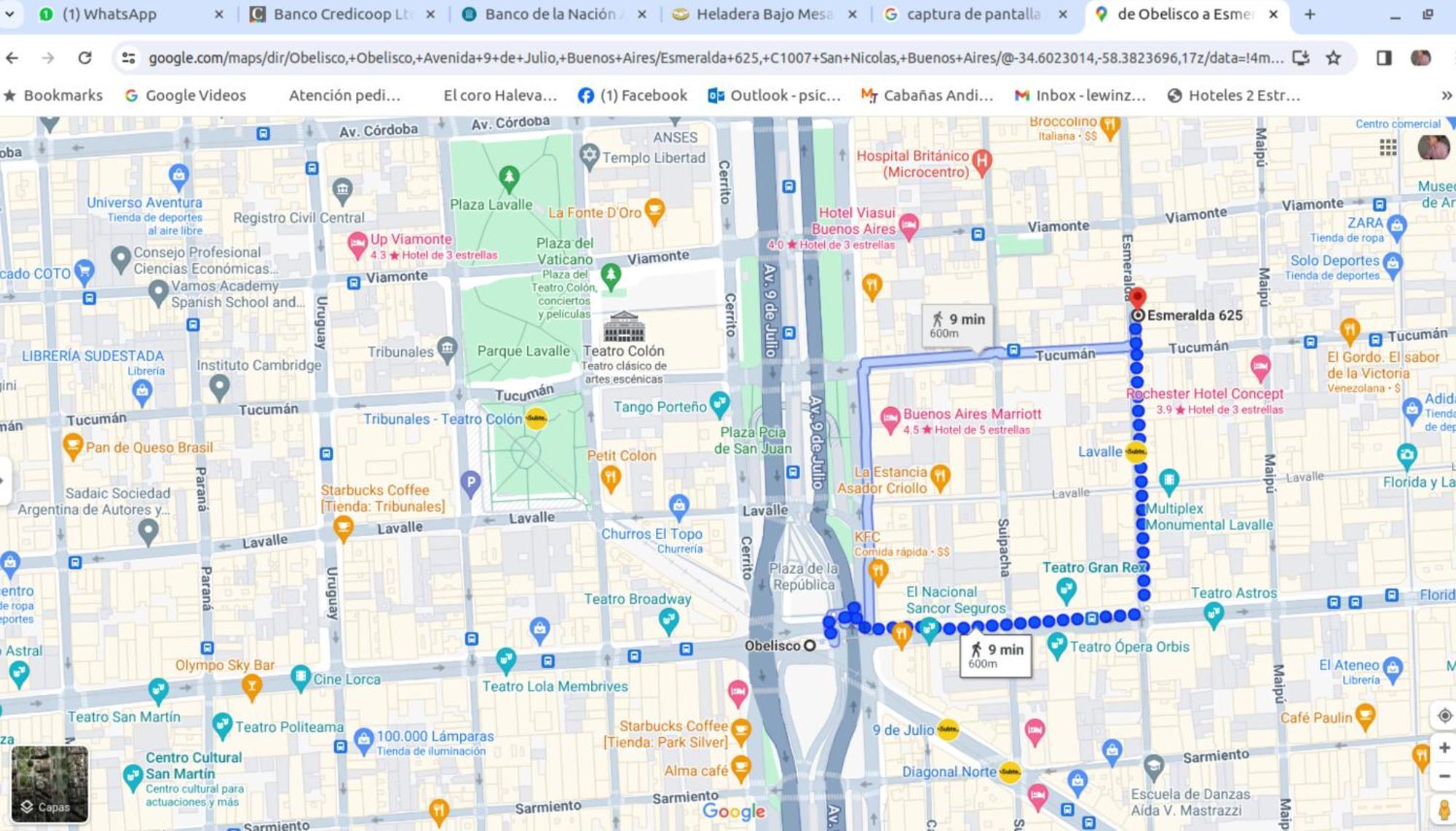 Esmeralda 625 6º Buenos Aires Kültér fotó